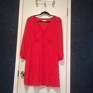 Jessica Simpson Tangerine Dress